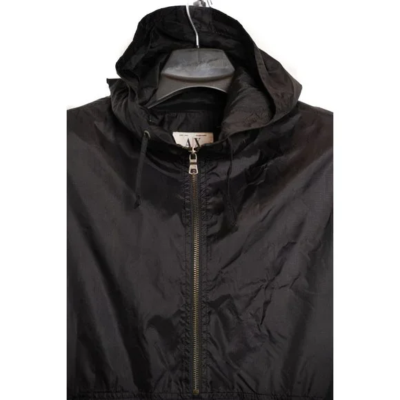 Armani Exchange Men's Pull Over Half Zip Wind Breaker - Picture 3 of 7